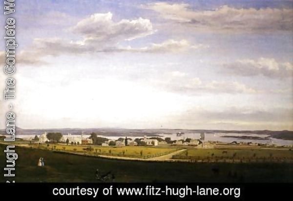 Fitz Hugh Lane - Castine from Fort George