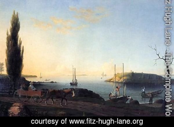 Fitz Hugh Lane - Good Harbor Beach, Cape Ann
