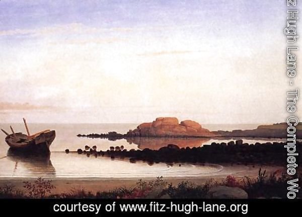 Fitz Hugh Lane - Brace's Rock