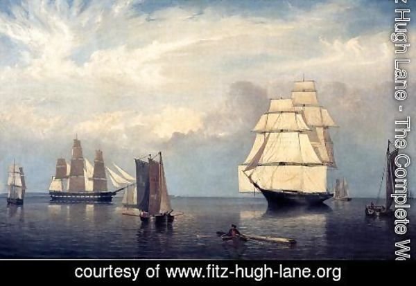 Fitz Hugh Lane - Salem Harbor
