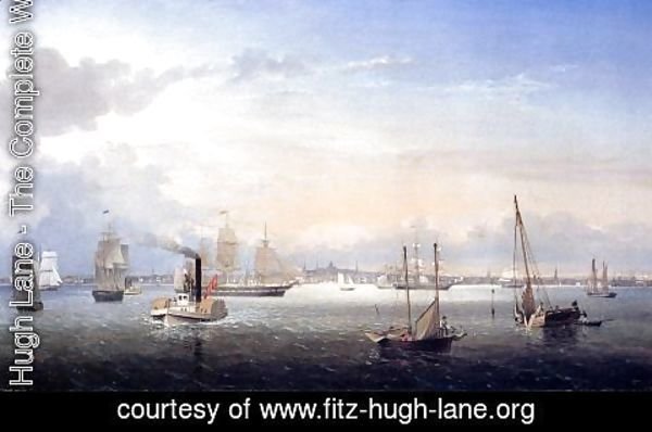 Fitz Hugh Lane - Boston Harbor I
