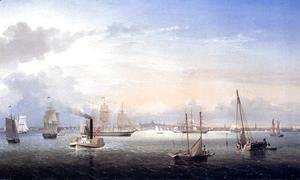 Fitz Hugh Lane - Boston Harbor I