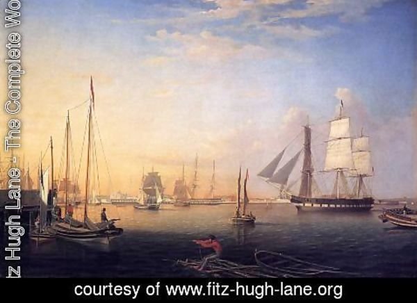 Fitz Hugh Lane - Baltimore Harbor