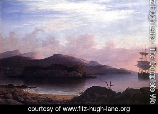 Fitz Hugh Lane - Off Mount Desert