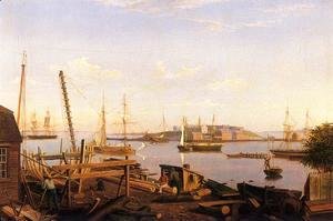 Fitz Hugh Lane - The Fort and Ten Pound Island, Gloucester