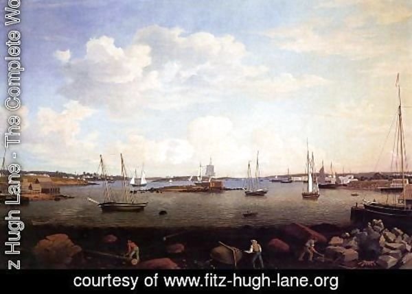 Fitz Hugh Lane - Gloucester Harbor I