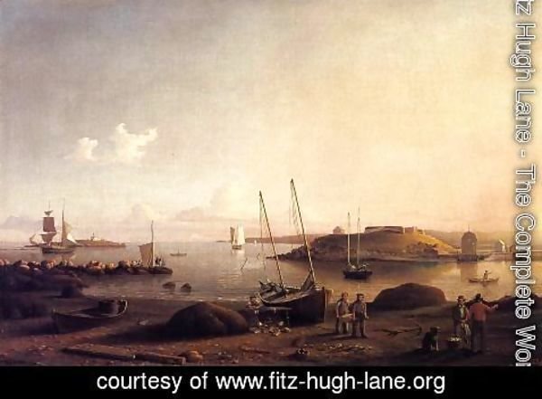 Fitz Hugh Lane - Gloucester Harbor II