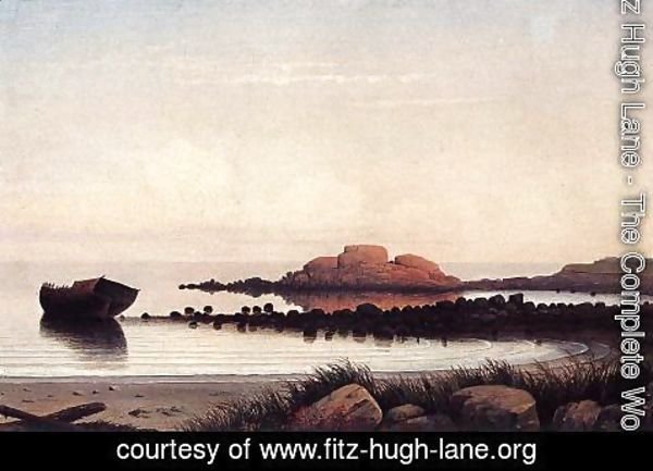 Fitz Hugh Lane - Brace's Rock I