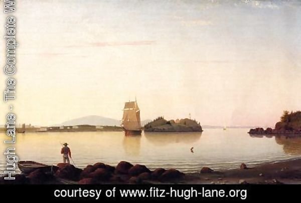Fitz Hugh Lane - Owl's Head, Penobscot Bay, Maine