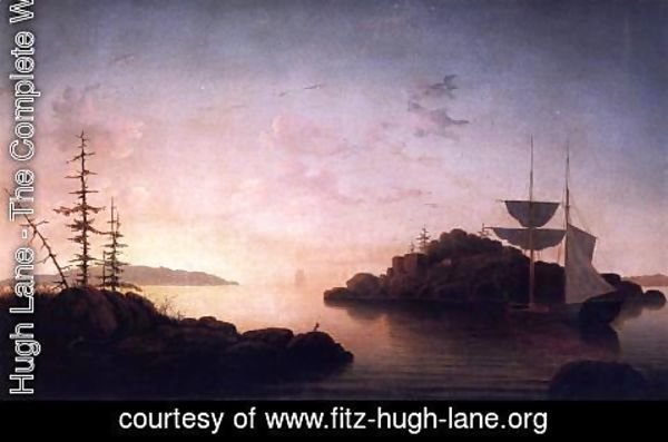 Fitz Hugh Lane - Christmas Cove