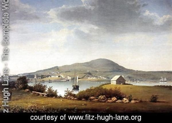 Fitz Hugh Lane - Blue Hill, Maine